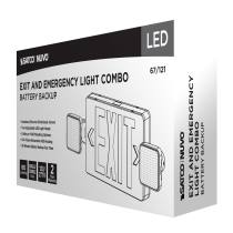 EXIT/LIGHT DH - RED - 67-121