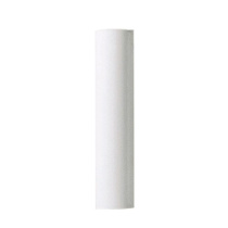 6" WHT PLASTIC EDISON COVER - 90-911