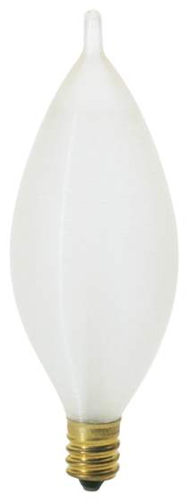 25W C11 SATCO-ESCENT SATIN CB - S3403