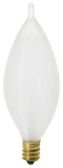 40W C11 SATCO-ESCENT SATIN CB - S3404