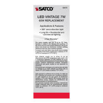 7ST19/AMB/LED/E26/20K/120V - S9579