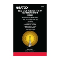 4.5G25/AMB/LED/E26/20K/120V - S9584