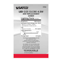 4.5G25/AMB/LED/E26/20K/120V - S9584