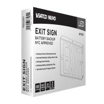 EXIT SIGN - RED - NYC - 67-102