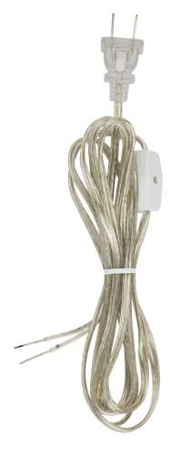 8 FT. 18/2 SPT-1 CLEAR SILVER - 90-1585