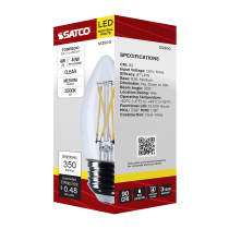 4B11/LED/935/CL/120V/E26 - S12500