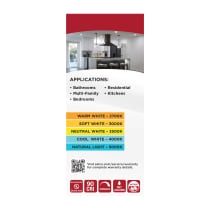 6WLED/DLR/4/5CCT/E/RND/WH - S12600