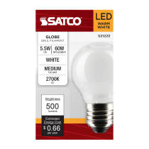 5.5G16.5/LED/WH/927/120V/E26 - S21223