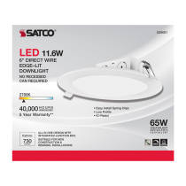 11.6WLED/DW/EL/5-6/27K/120V - S39061