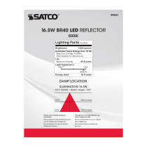 16.5BR40/LED/5000K/1200L/120V - S9641