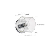MARLOWE 1 LIGHT VANITY - 60-8071
