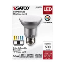 5.5PAR20/LED/5CCT/FL/120V - S11581
