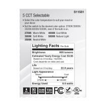 5.5PAR20/LED/5CCT/FL/120V - S11581