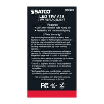 11A19/SW/LED/E26/940/120V - S12428
