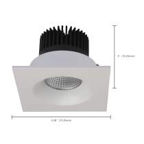 12WLED/DW/DNL3/930/SQ/RD/WH - S11633