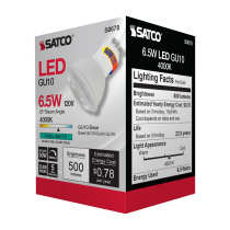 6.5MR16/LED/25'/40K/120V/GU10 - S8678