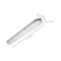 4' VAPOR PROOF W/EM & SENSOR - 65-839