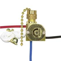3 WAY PULL CHAIN SW NI PLATED - 90-2261