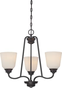 CALVIN 3 LT CHNDLR / OMNI LED - 62-379