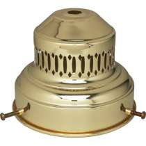 4" BRASS PLD STG GLASS HOLDER - 90-2404