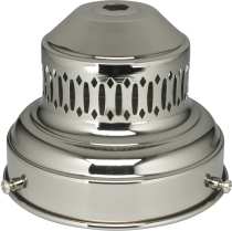 4" CHROME PLT STP GLASS HOLDER - 90-2405