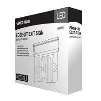 EL EXIT SIGN - DF RD MIR - 67-111
