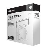 EL EXIT SIGN - SF RD CLR - 67-113