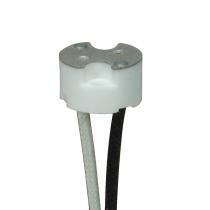 G8 PORCELAIN HALOGEN SKT W/6" - 80-1873