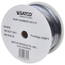 18/3 SJT BLACK 250 FT SPOOL - 93-313