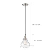 1 LT VINTAGE PENDANT - 60-5403