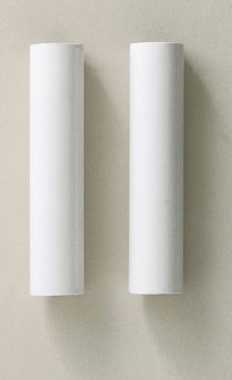 2-4" WH PLS CAND CANDLE COV - S70-370