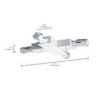 WHITE "X" JOINER - TP150