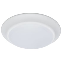 7" LED DISK LIGHT WHITE FINISH - 62-1801