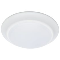 7" LED DISK LIGHT WHITE FINISH - 62-1801