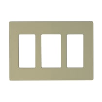CLARO 3 GANG WALLPLATE IV - 96-322