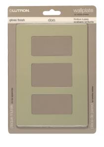 CLARO 3 GANG WALLPLATE IV - 96-322
