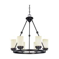 LUCERN 6 LT CHANDELIER - 60-2764