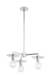 BIZET 3 LIGHT CHANDELIER - 60-7253
