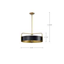 ALTOS 5 LIGHT LARGE PENDANT - 60-7844