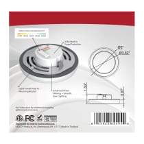 BLINK 9W LED 5" RND WHITE - 62-1700