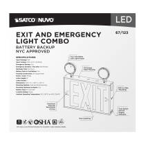 EXIT/LIGHT DH - RED - NYC - 67-123