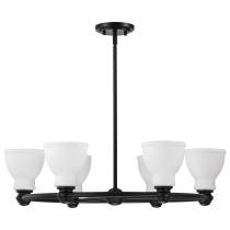 RUSSEL 6 LIGHT CHANDELIER - 60-8027