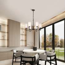 LIAM 6 LIGHT CHANDELIER - 60-8216