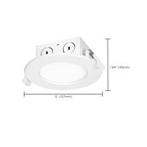 8.5WLED/DW/EL/4/27K/120V - S39055