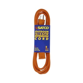 93-5009 50 FT 14-3 SJTW ORANGE CORDS