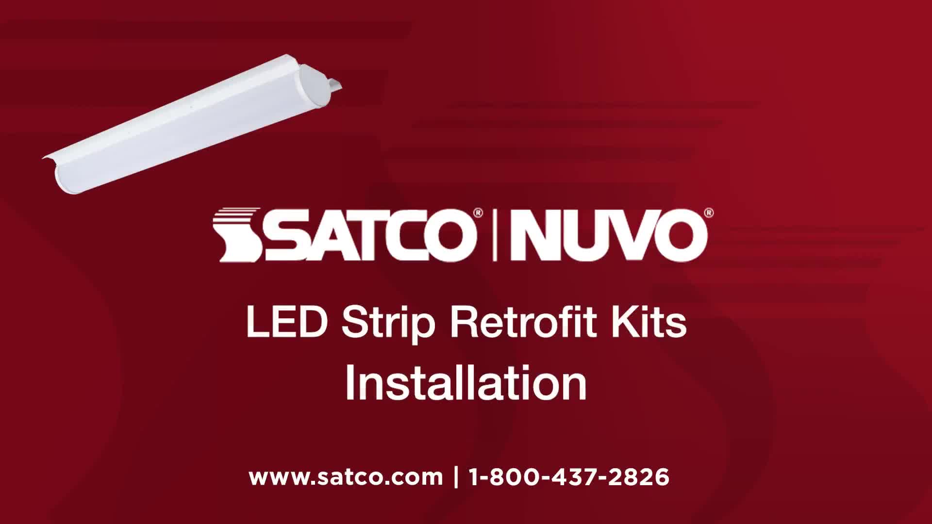 LED Strip Retrofit Kits Installation