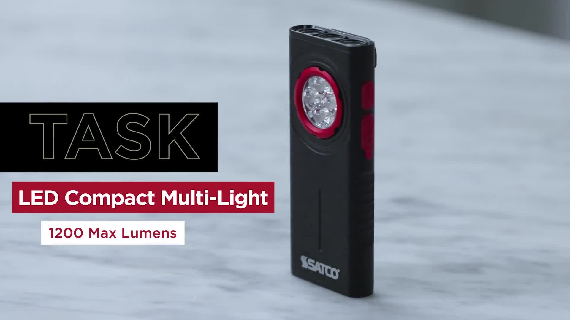 Rechargeable LED Compact Multi-Light
