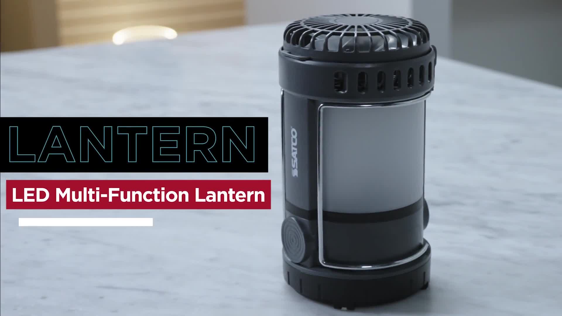 Rechargeable LED Multi-Function Lantern