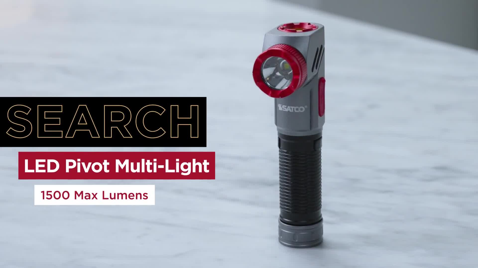 Rechargeable LED Pivot Multi-Light